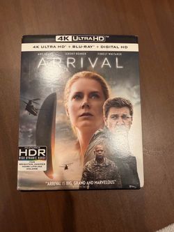 Arrival 4k bluray with slipcase (digital copy not included)
