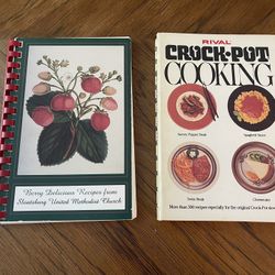 Berry Delicious Recipes from Sloatsburg United Methodist Church & Rival Crockpot Cooking Books