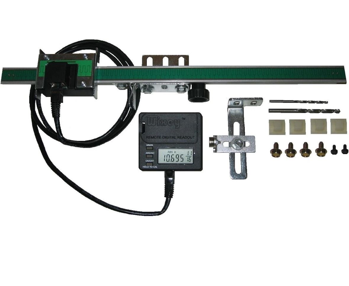 Wixey Remote Planer Readout With Fractions 300mm (12") WR550 for woodworking