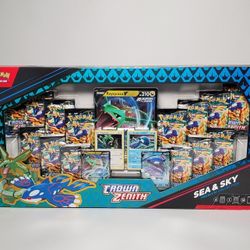 Pokemon Tcg Crown Zenith Sea & Sky Box