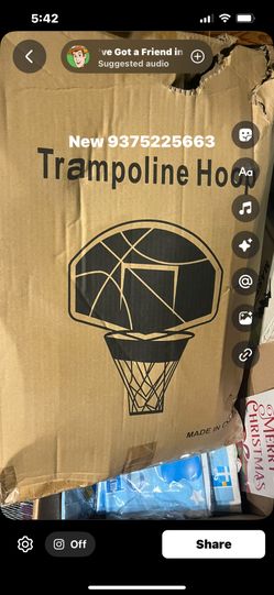 Basketball Hop trampoline