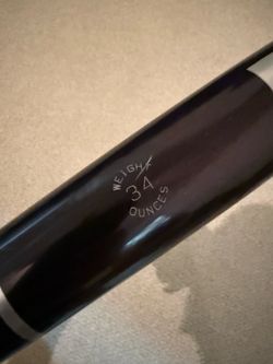 34 worth powercell Debeer clincher bat