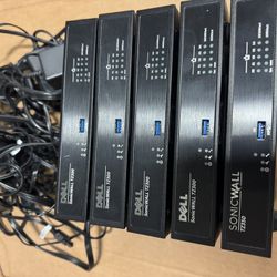 Dell SonicWALL TZ300 TZ350 Network Security Appliance Firewall Router Lot Of 5