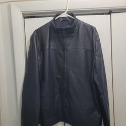 MASSIMO  DUTTI  Leather Jacket 