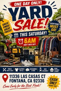 Big Yard Sale