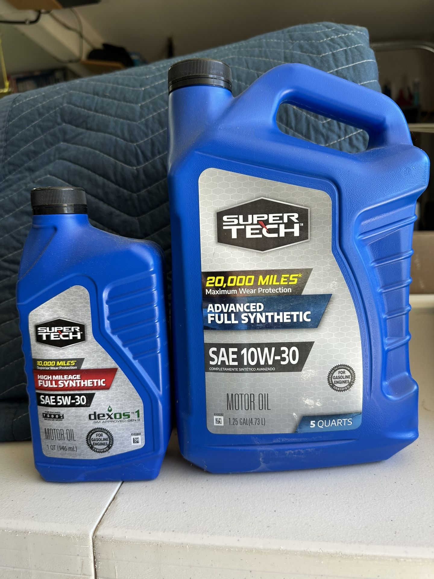 Super Tech Oil (Both $15) Never Opened