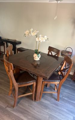 Dinning Set, Solid wood 