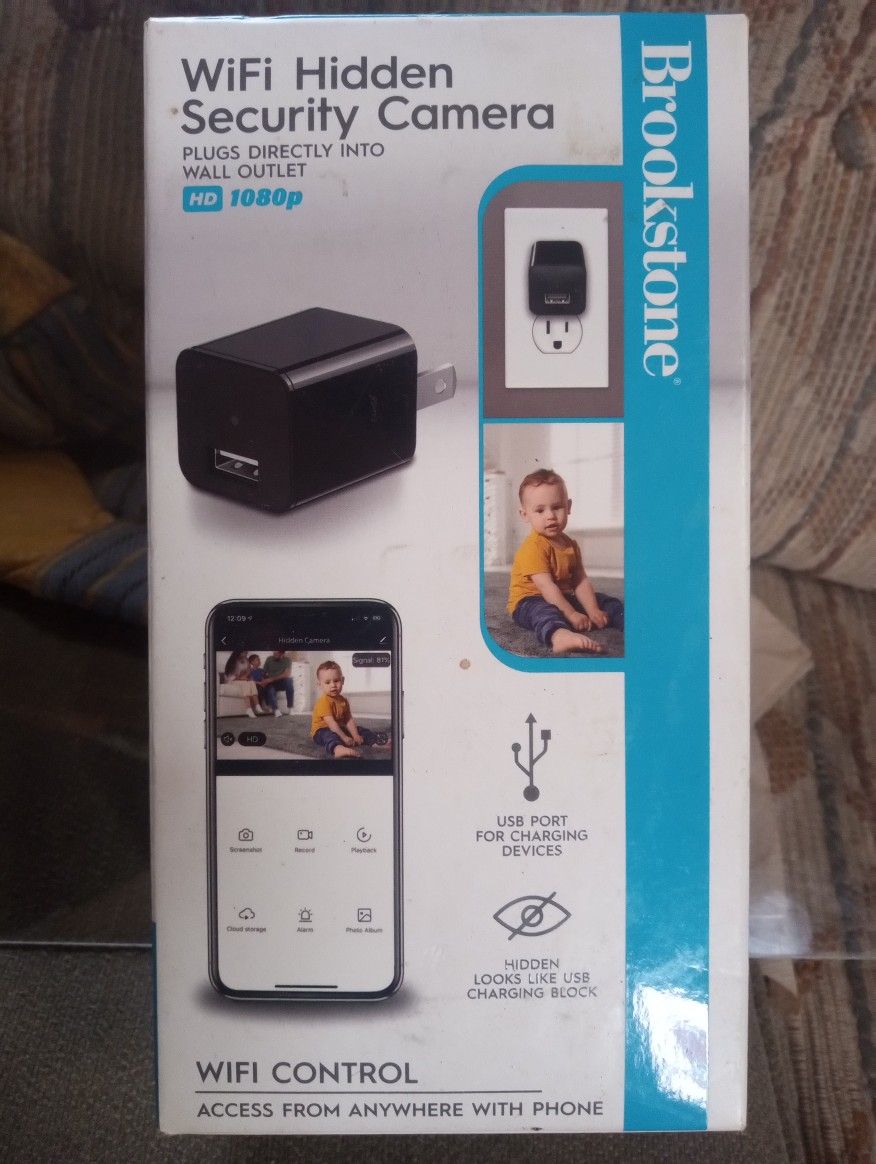 Mini Wifi Spy Cam With USB Charger