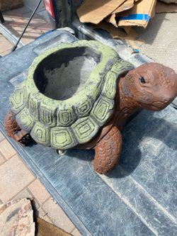Tortuga Plantera de Cemento
