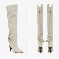 Iro Thigh High Leather Women’s Boots Size 39 