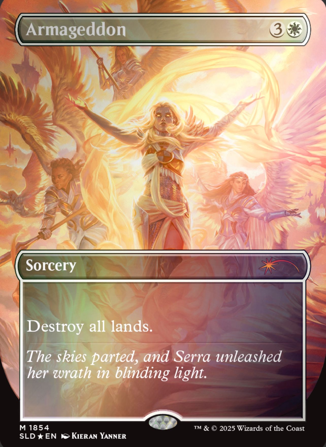 Armageddon Secret Lair Presale Rainbow Foil Mtg Single