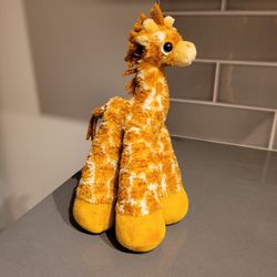 BESTEVER Funny Feet GIRAFFE 11" PLUSH Long Legs Standing Stuffed Animal