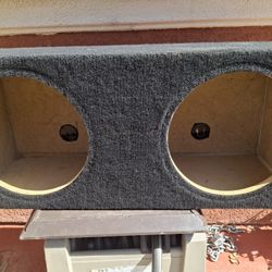 SPEAKERS BOX CAJA PARA BOSINAS 12 INCHES GOOD CONDICIÓN ABLO ESPAÑOL 