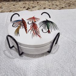 FISHING LURE COASTERS