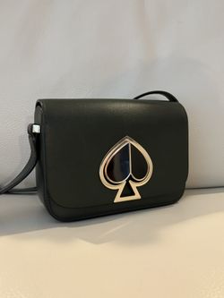 Kate spade twistlock small shoulder bag evergreen