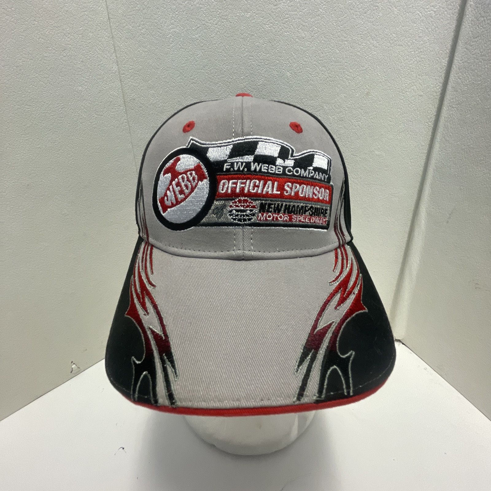 NEW HAMPSHIRE MOTOR SPEEDWAY STRAPBACK HAT CAP Merrimack NH Racing NASCAR OSFA