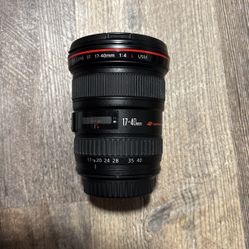 Canon  EF 17-40 mm