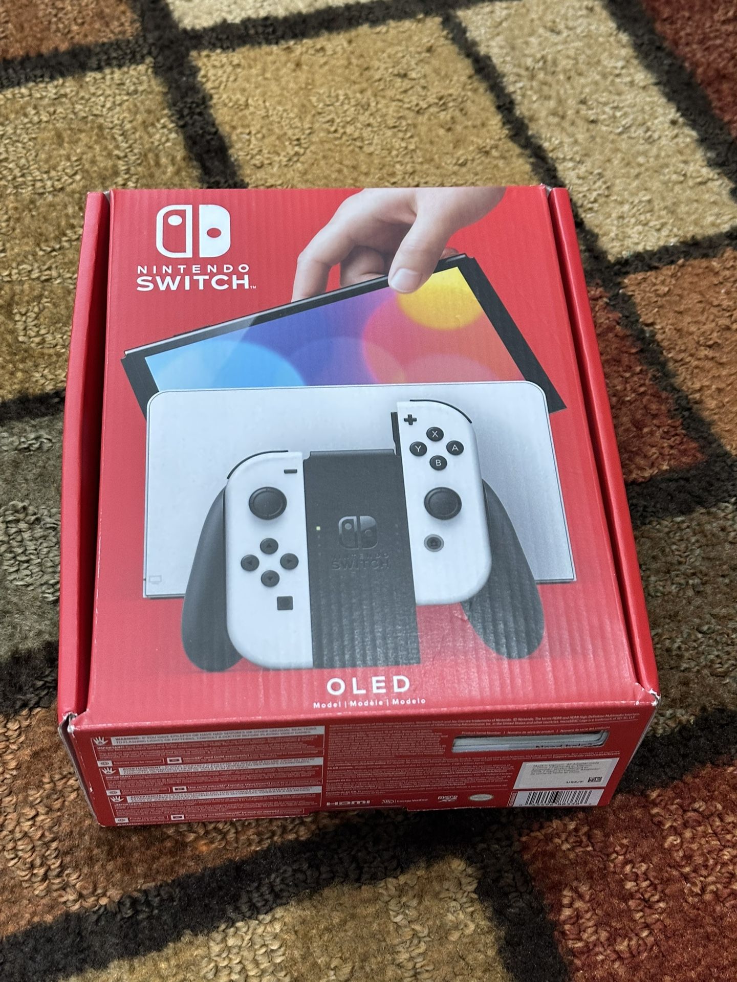 Nintendo Switch OLED — Like New w/ Extras (Extra Controller & 2 Joy-Con Steering Wheels)