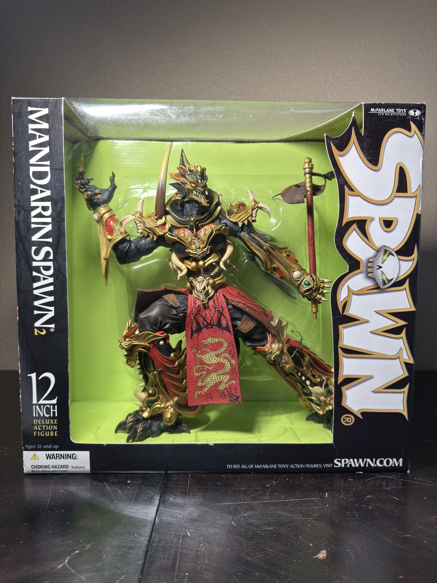 VINTAGE 2006 SPAWN MANDARIN SPAWN 2 12inch ACTION FIGURE