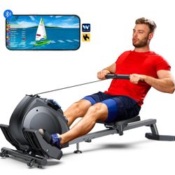WELLFIT Rowing Machine, Magnetic Rower Machine