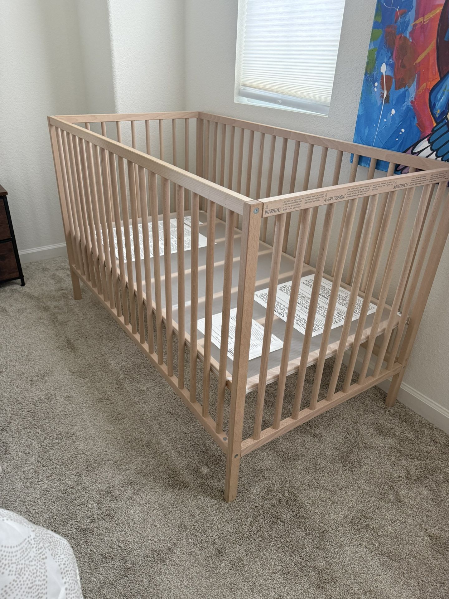 Ikea Baby Crib 