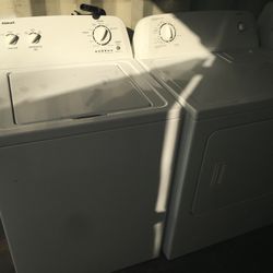 ADMIRAL TOP LOAD WASHER AND DRYER SET WORK PERFECT W WARRANTY ALL HOSES CORDS INCLUDED!!! CAN SELL SEPERATE AS WELL