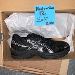 Asics Gel 1130 Black Pure Silver
