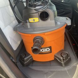 Ridgid vacuum