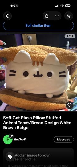 Pusheen smores stuffed animal