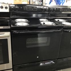 Ge Coil Top Range. 1 year Warranty 