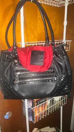 Brighton Black Pebbled Leather Handbag