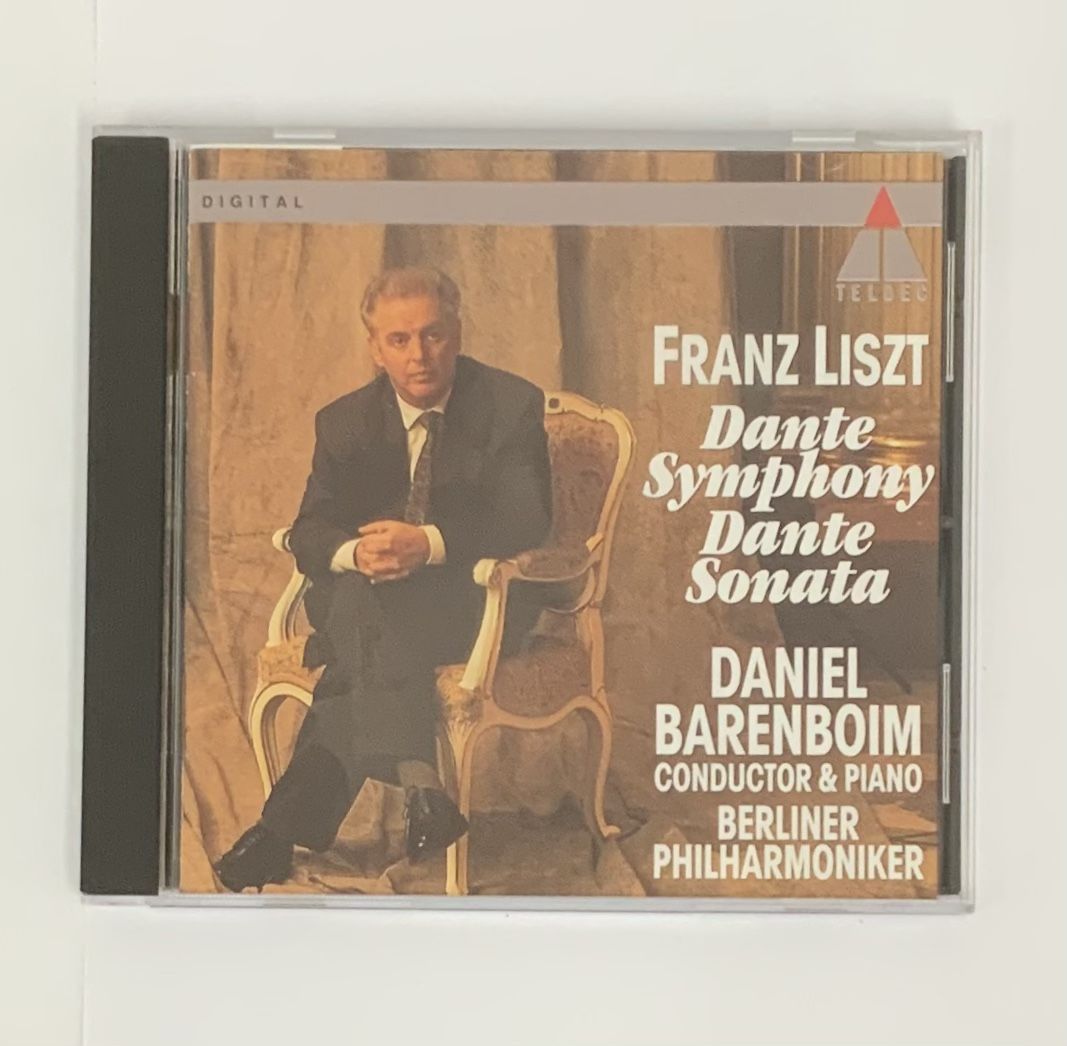 Franz Liszt Dante Symphony Dante Sonata CD Daniel Barenboim Conductor & Piano