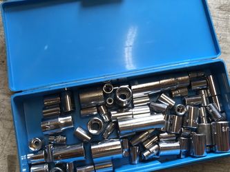 Box Of Generic Sockets Various Sizes