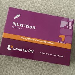 Level Up RN flashcards Nutrition 