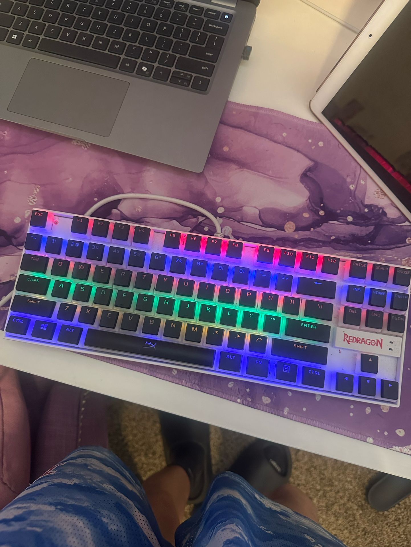 Red dragon mechanical keyboard