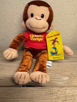 New 9” Curious George Plush by Kellytoy