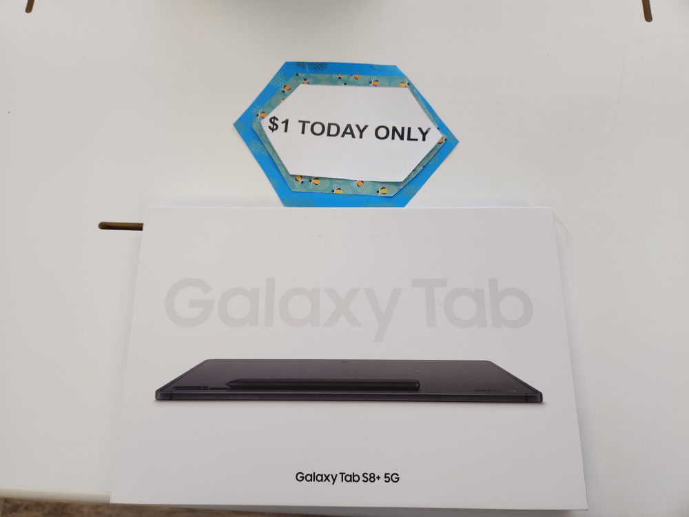 Samsung Galaxy Tab S8 Plus Tablet - 90 DAY WARRANTY - $1 DOWN - NO CREDIT NEEDED 