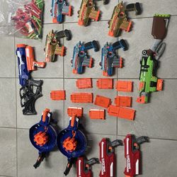 Over $500 worth of Nerf guns for sale!