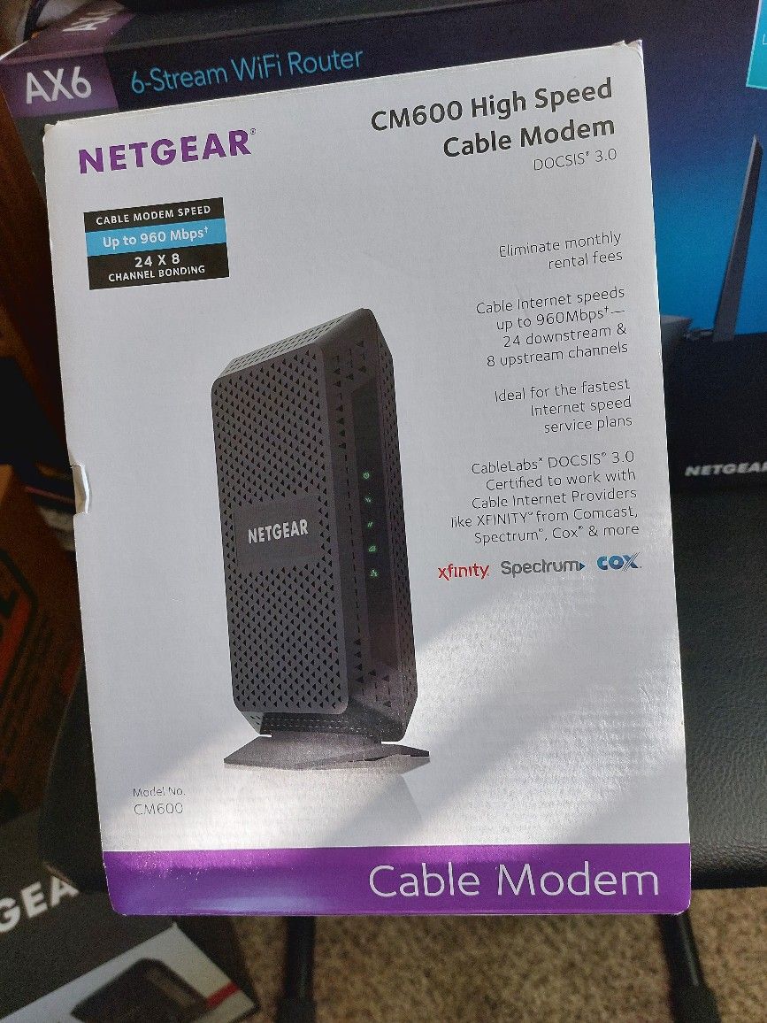 Netgear CM600 Cable Modem