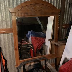 2- Dressers 1 Mirror In Set 
