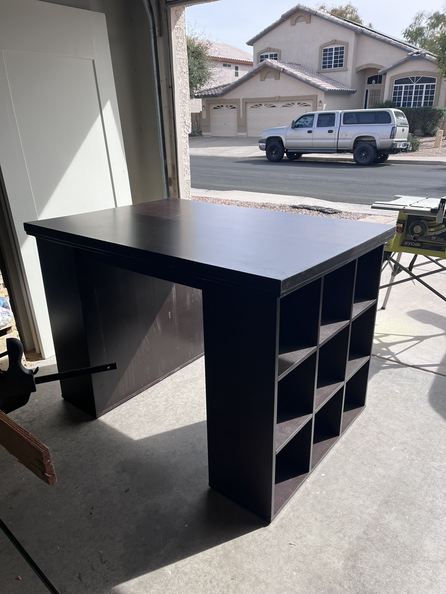 Pottery Barn Cube Organizer Desk