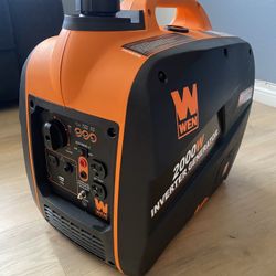 GENERATOR 4 WEN 56225i Super Quiet 2000 Watt Portable