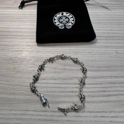 Chrome Heats Tiny E CH Plus Bracelet