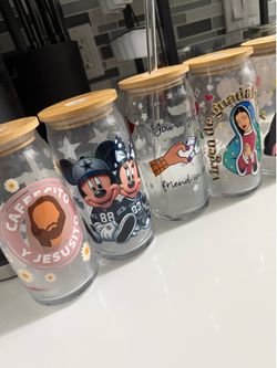Glass cups