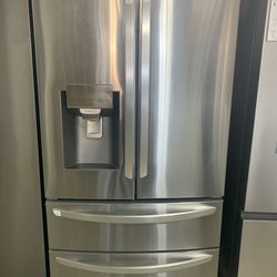 Refrigerator Stainless Steel with 4 Doors many Compartments- Super Offer!