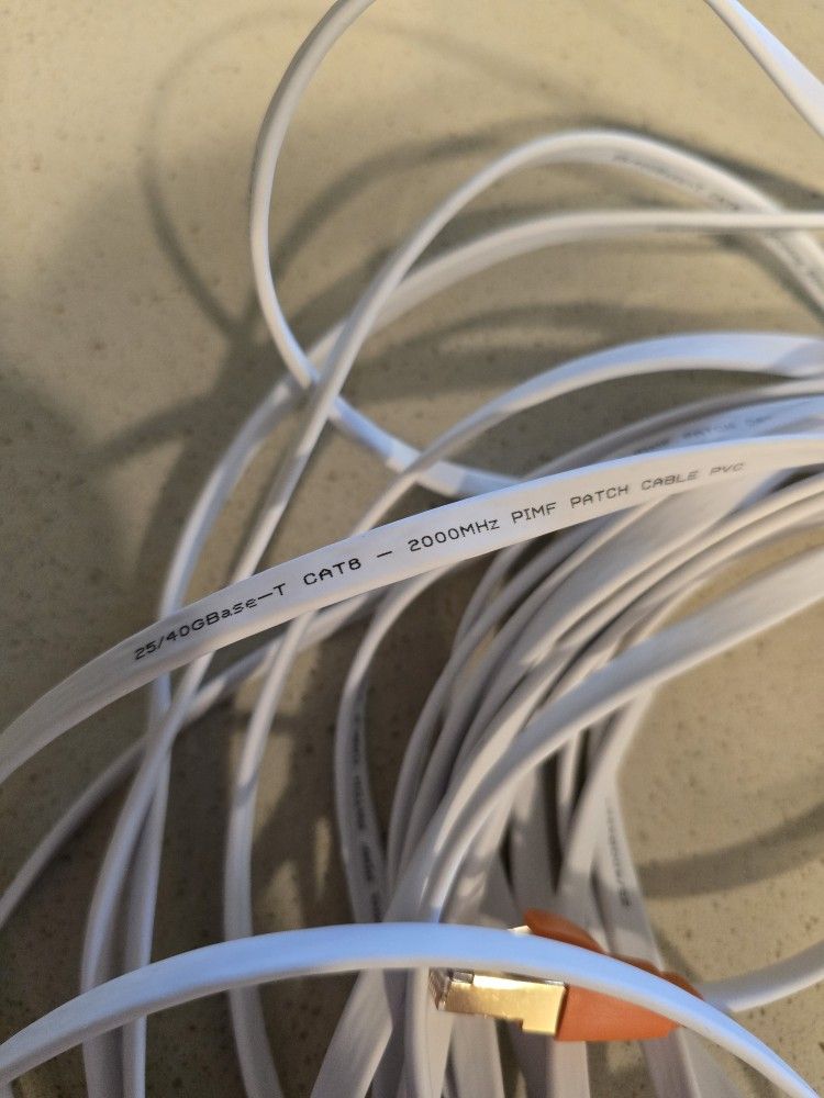 Smolink Ethernet Cable 50 FT, Cat 8 Ethernet Cable