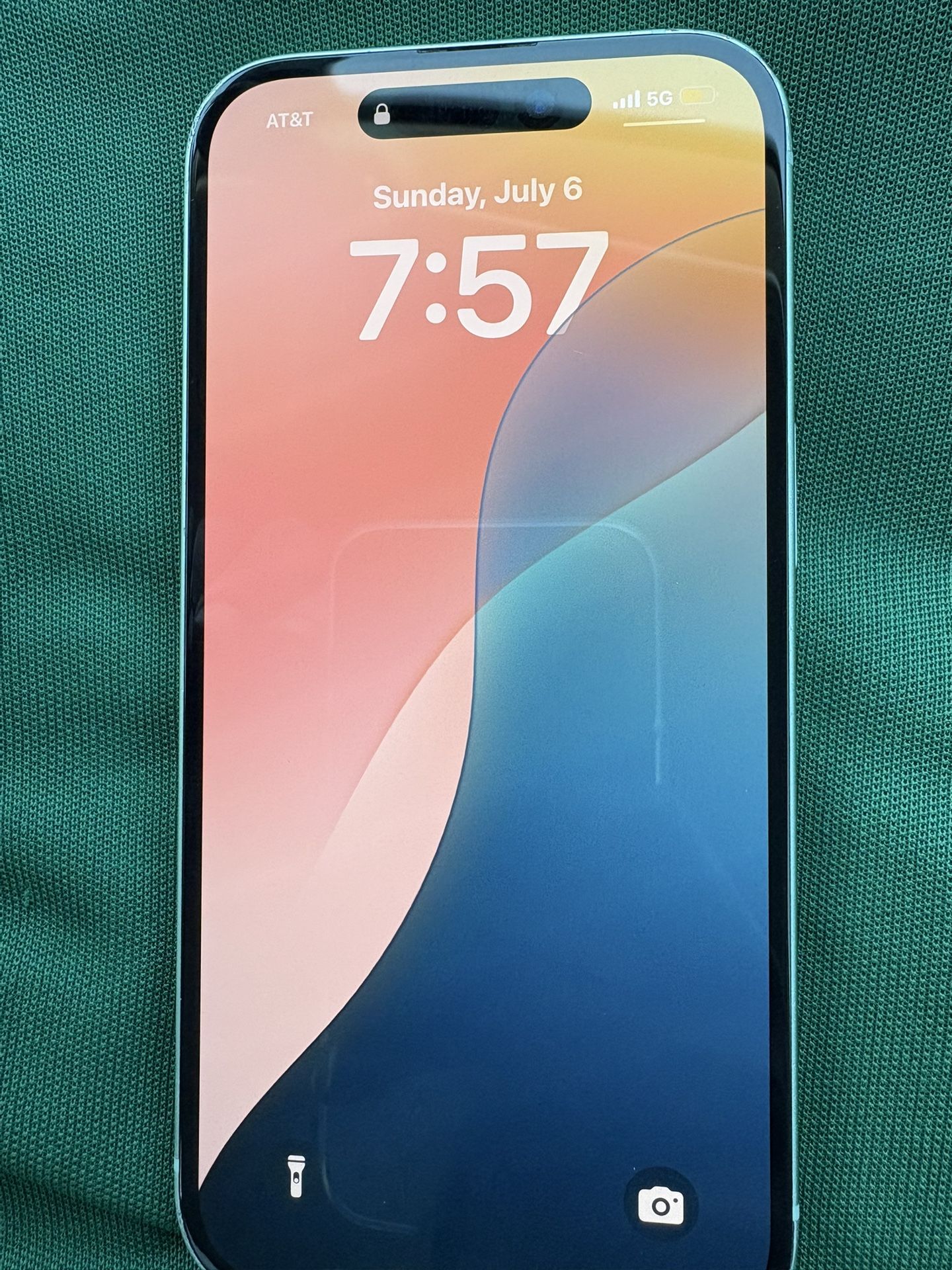 Mint Green I Phone 15