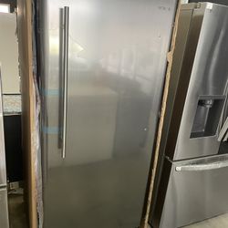 Vitara 17cu Upright Freezer/ Refrigerator In Stainless Steel