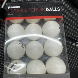 Ping Pong Balls 12ct 
