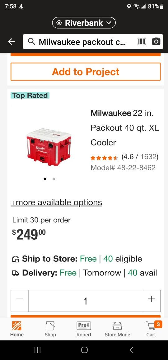 Brand New Milwaukee Packout Cooler $220 Pickup In Oakdale 
